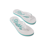 Plakkie Port Saint Johns (White and Mint)