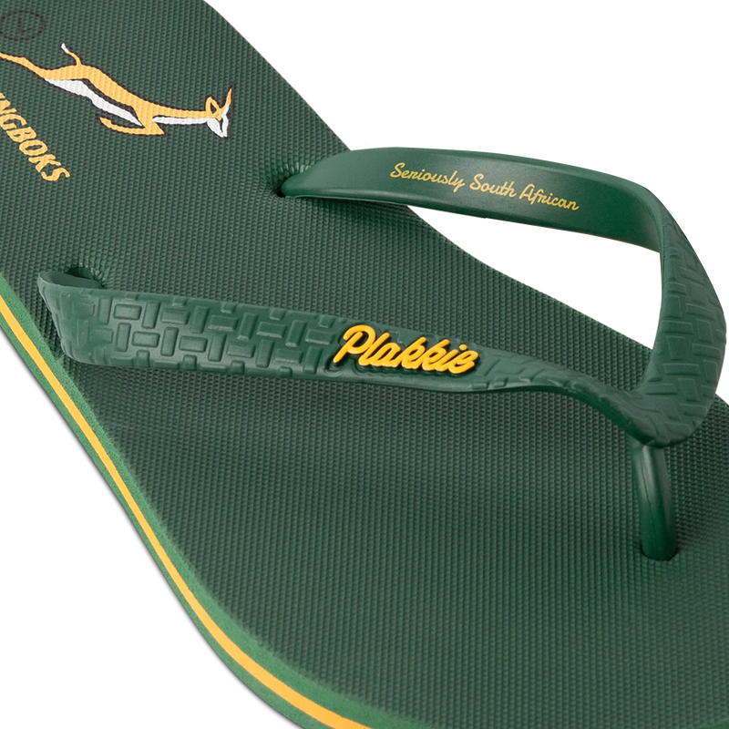 Plakkie Springbok (Green and Yellow)