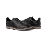 Veldskoen Loft Birdie Golf Shoe (Black leather with Grey sole)