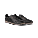 Veldskoen Loft Birdie Golf Shoe (Black leather with Grey sole)