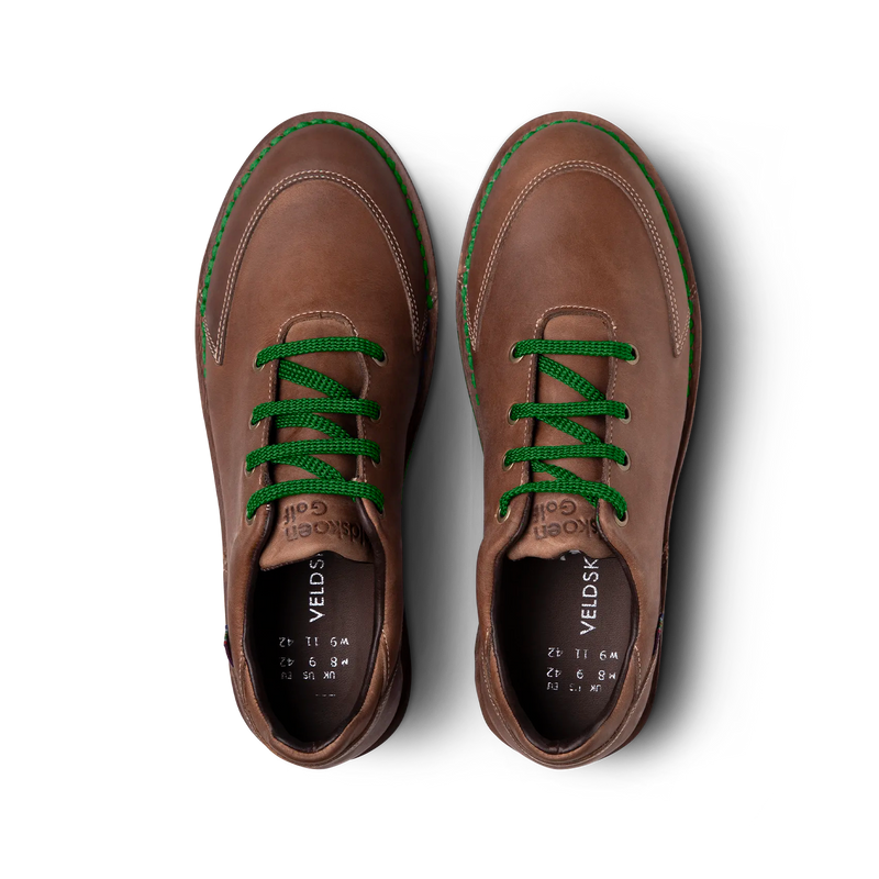 Veldskoen Lowveld Loft Golf Shoe (Green Sole)