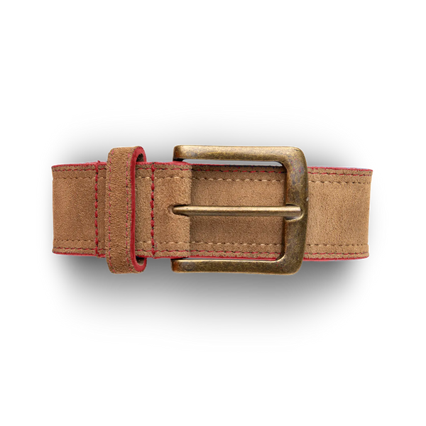 Pinotage Belt 40mm (Red Detail)