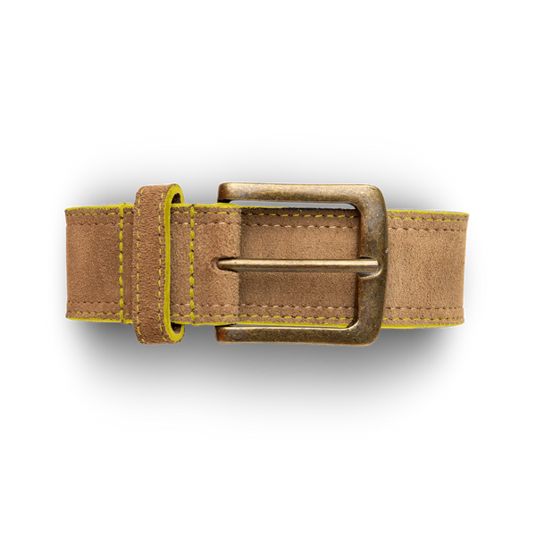 Vilakazi Belt 40mm (Yellow Detail)