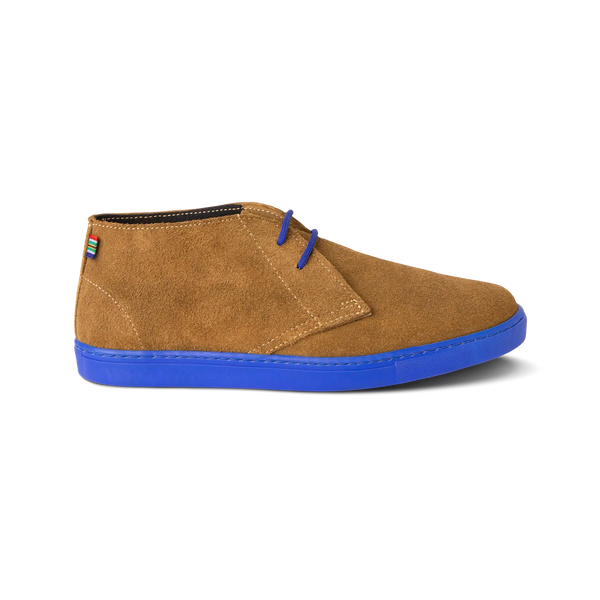 Veldskoen Langarm Sneaker (Blue Sole - Leather Shoe)